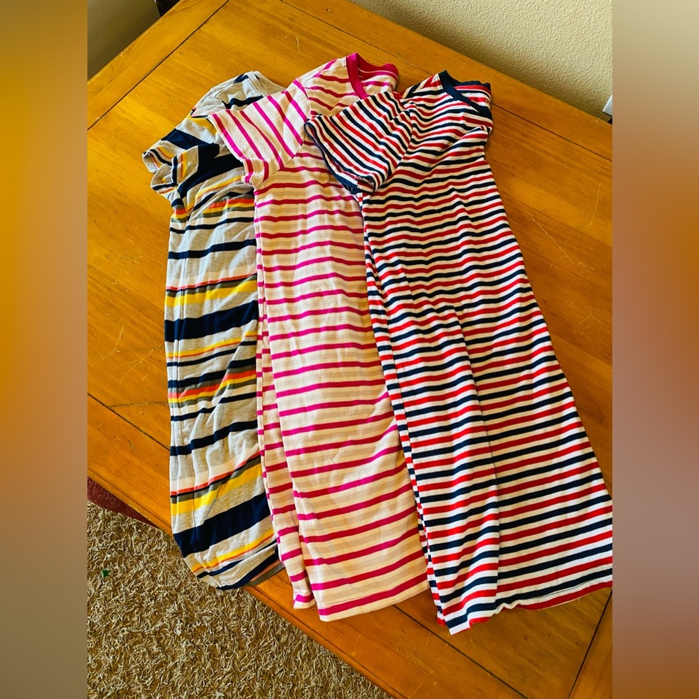 Lot of 3 woman’s sleep-shirt Time and Tru 100% cotton  Dress Barn Rayon blend